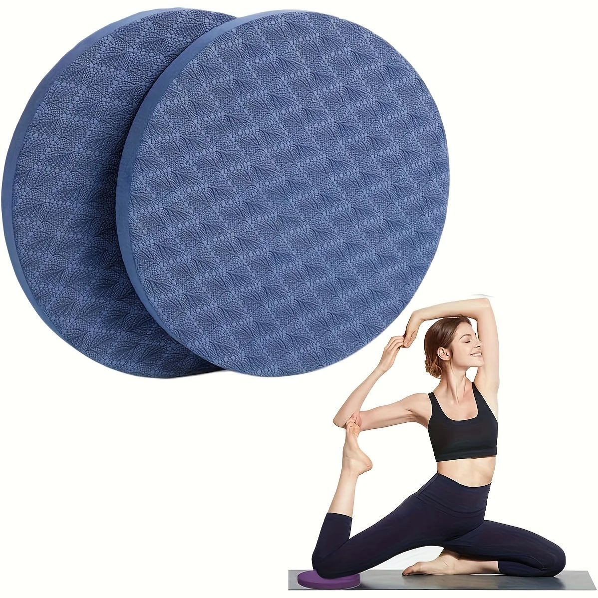 Pilates Yoga Bag - 2'li Paket Yoga Dizlikleri Yoga Diz