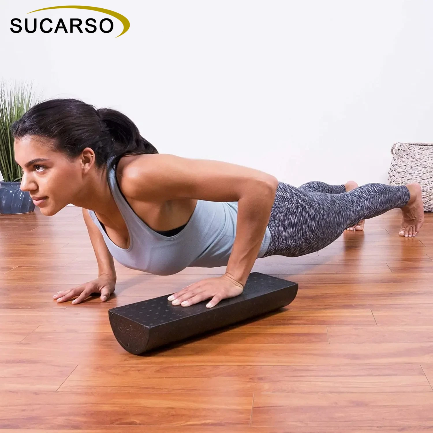 Pilates Yoga Block Exercises - Yeni Yarım Yuvarlak Epp Köpük Rulo