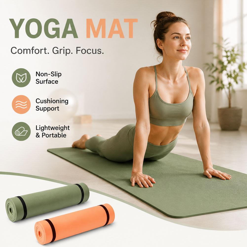 180x50 cm Yoga Matları kaymaz  - Pilates Yoga Matte incelemesi ve fiyatı