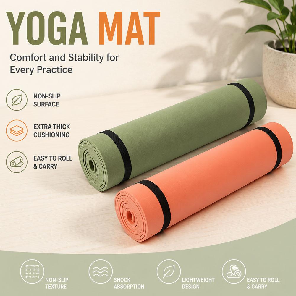 180x50 cm Yoga Matları kaymaz  - Pilates Yoga Matte incelemesi ve fiyatı
