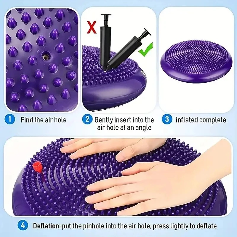 Şişirilebilir Denge Pedi Yoga  - Exercise Disc Inflatable incelemesi ve fiyatı