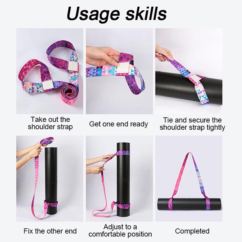 Yeni Yoga Mat Kayışı Yoga Germ - Mat Pilates Yoga incelemesi ve fiyatı